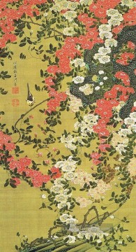Japanische Werke - Rosen bara shou kin zu Ito Jakuchu Japanisch